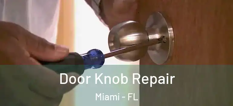  Door Knob Repair Miami - FL